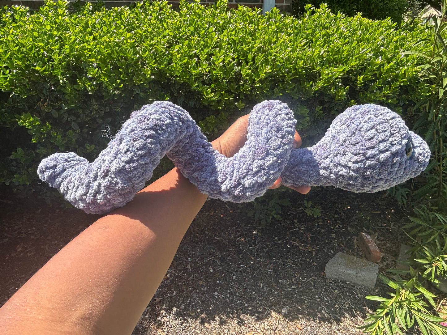 Blue Mystical Snake