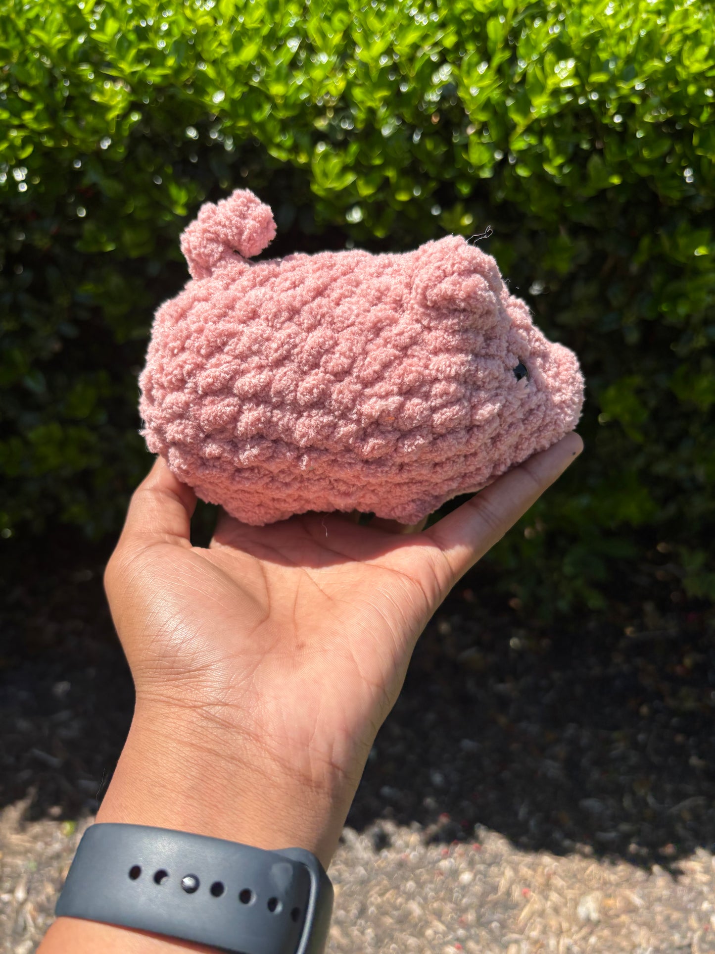 Dusty Pink Pig