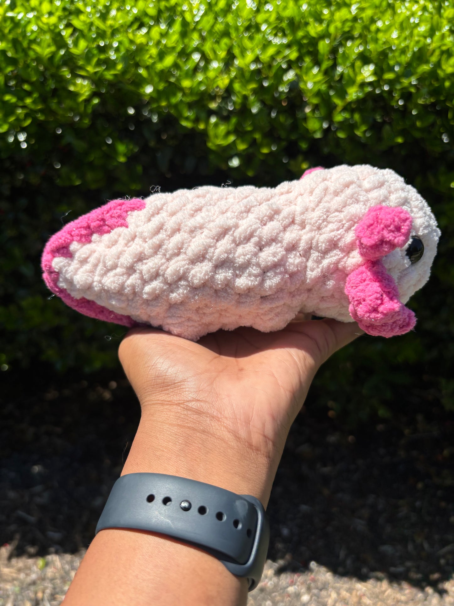 Hot Pink & Light Pink Axolotl