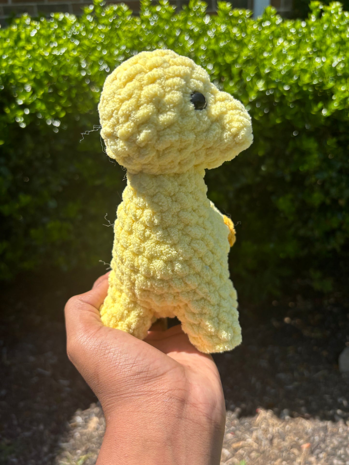 Yellow Standing Dino