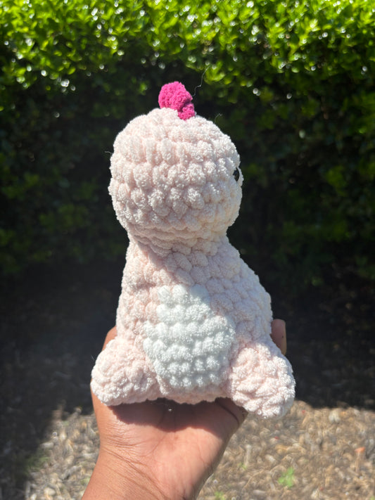 Pink Chubby Dino