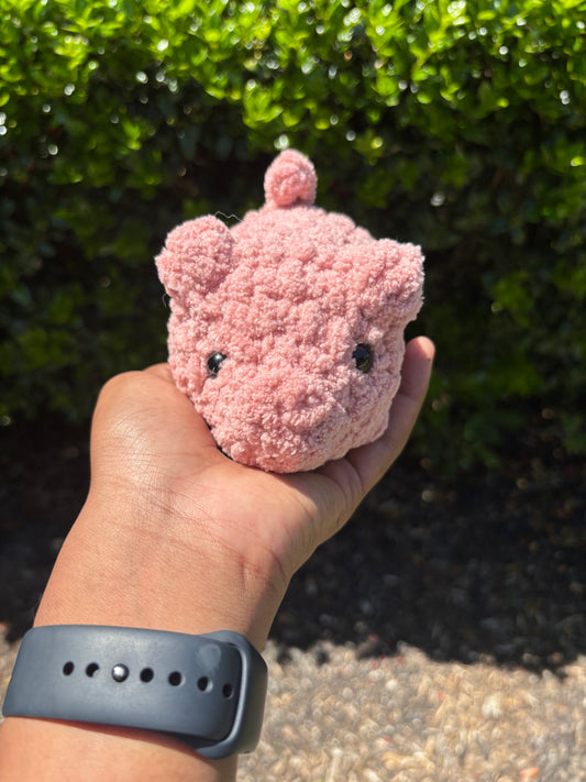 Dusty Pink Pig
