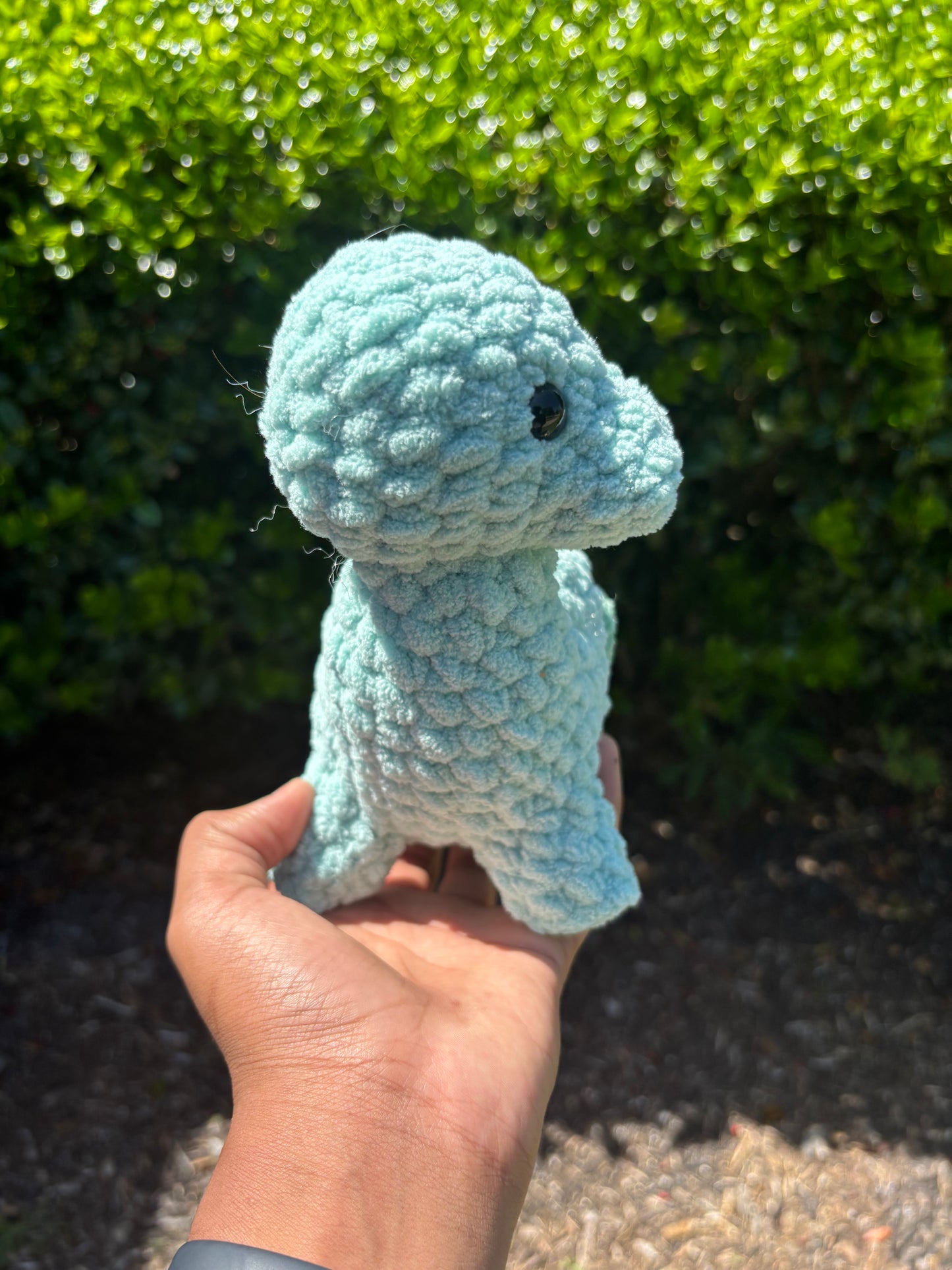 Green Standing Dino