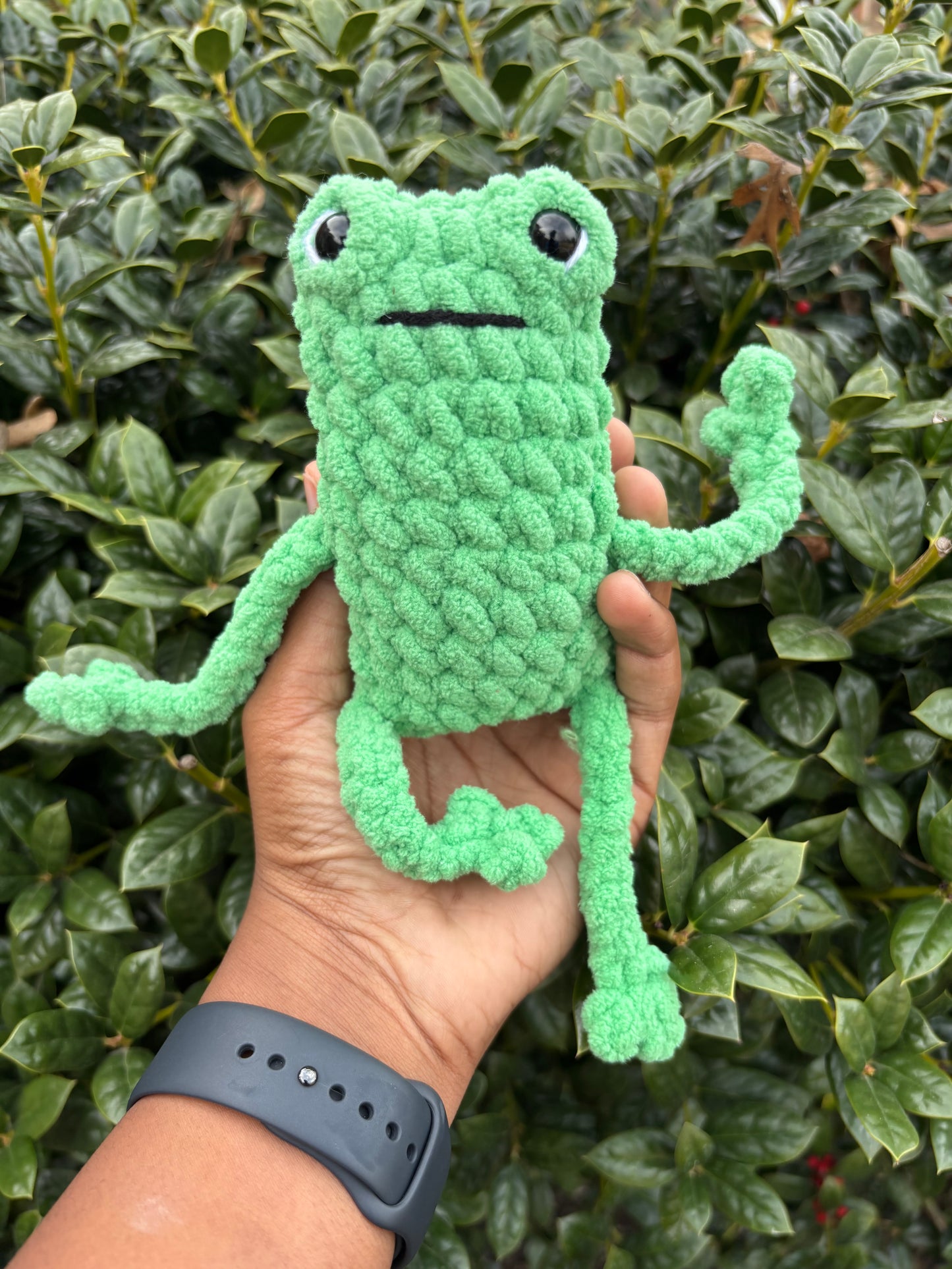 Green Leggy Froggie