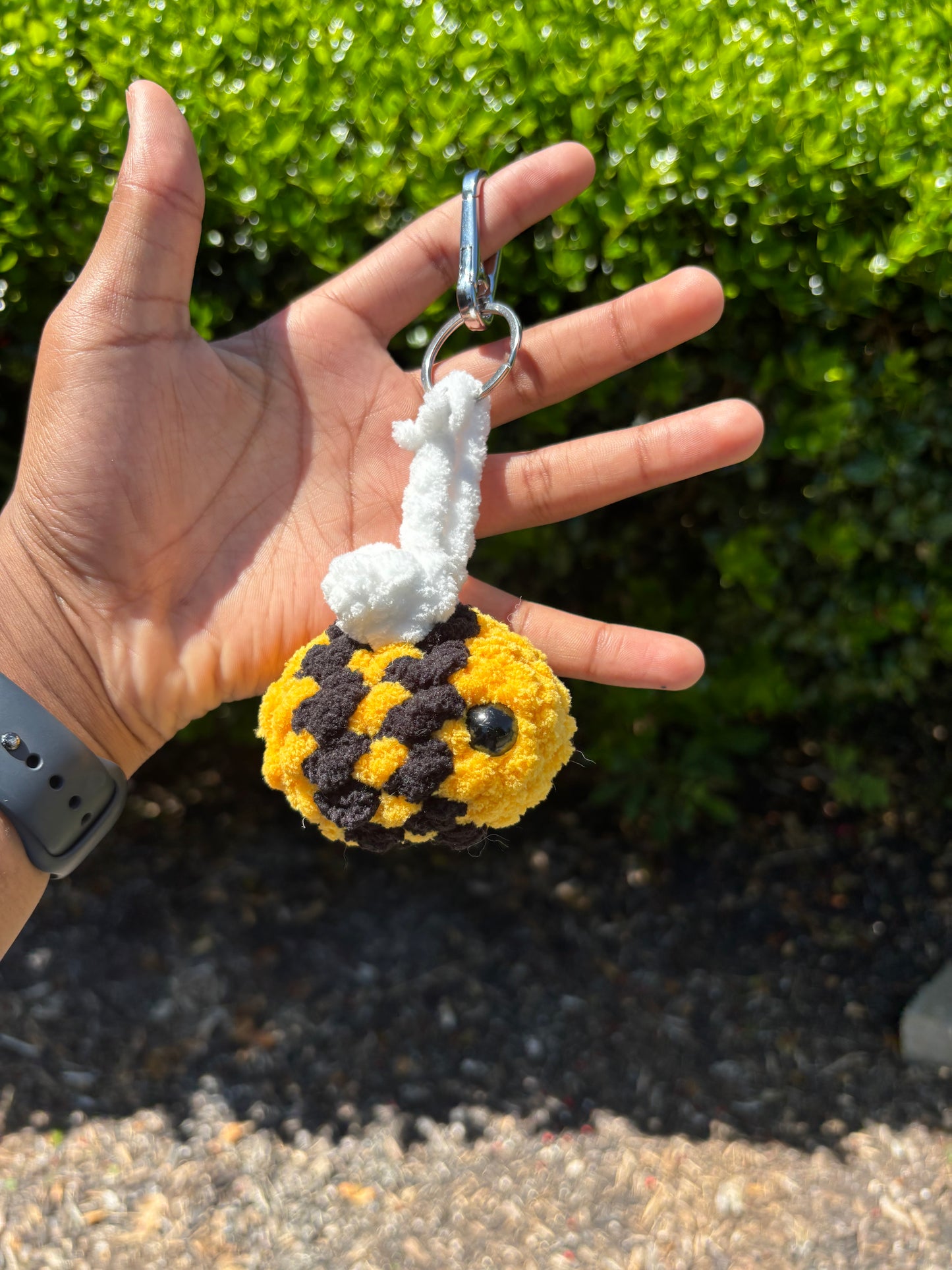 Mini Bee Keychain