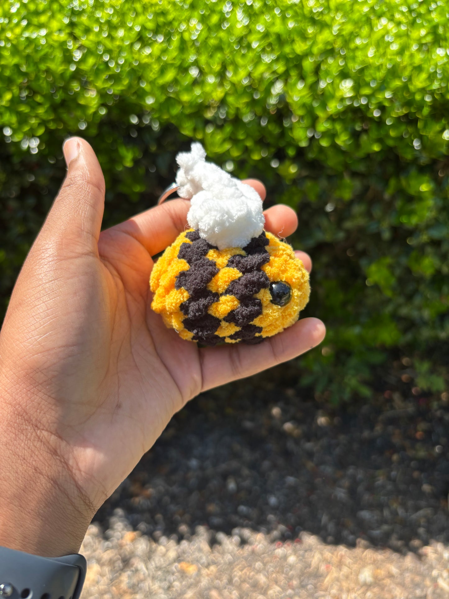 Mini Bee Keychain