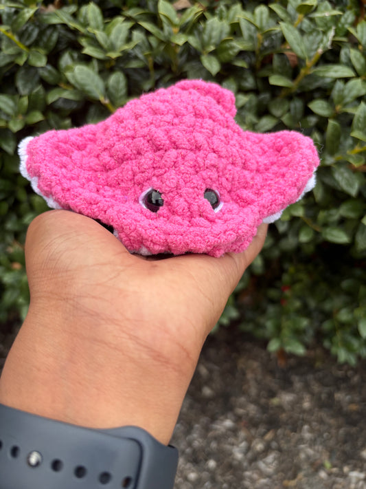 Sparkly Pink Mini Stingray