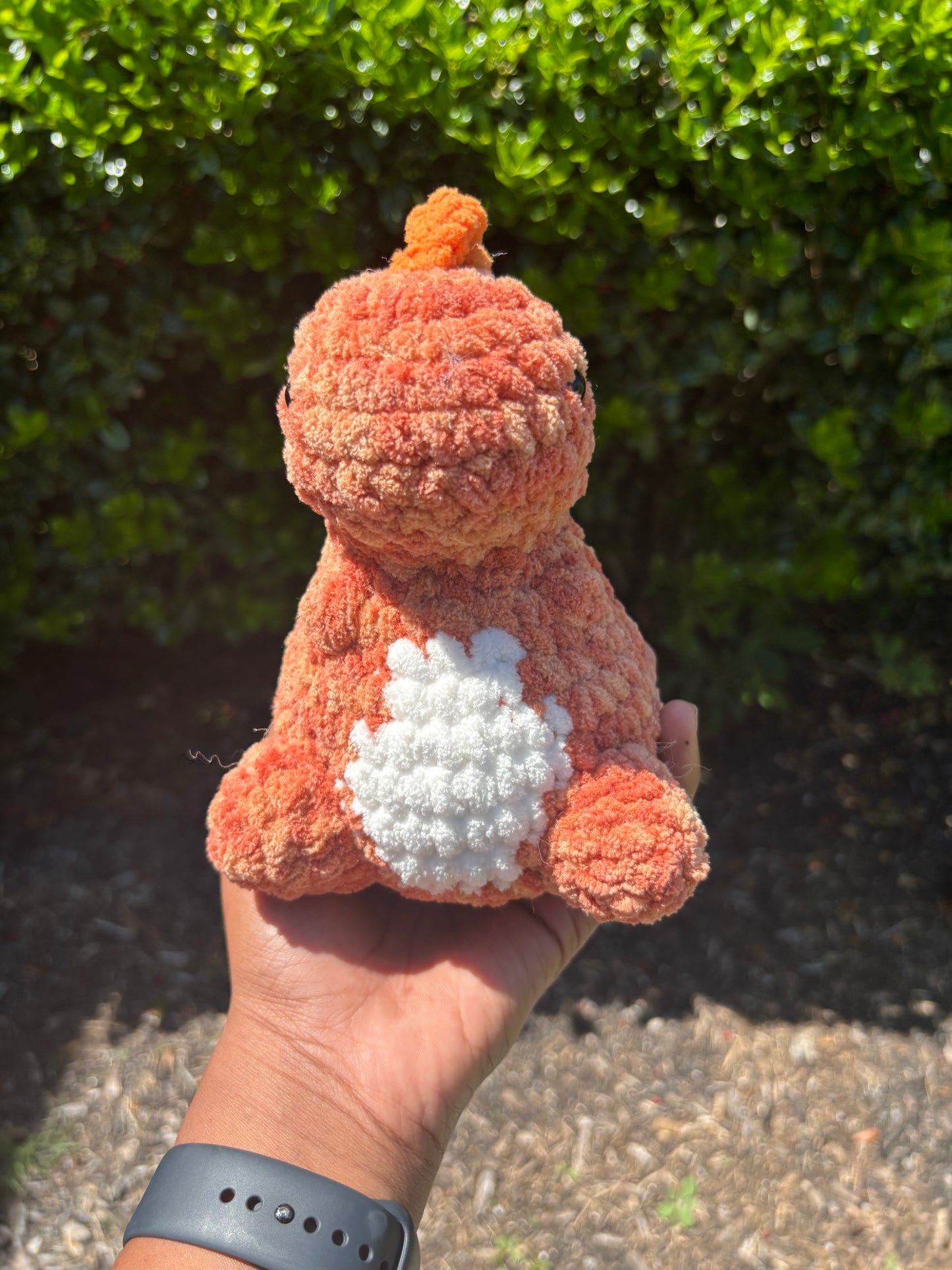 Orange Chubby Dino