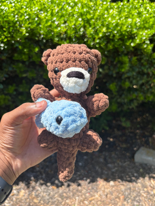 Otter & Fish