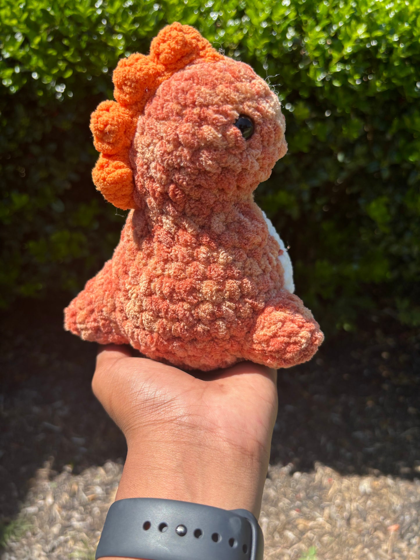 Orange Chubby Dino