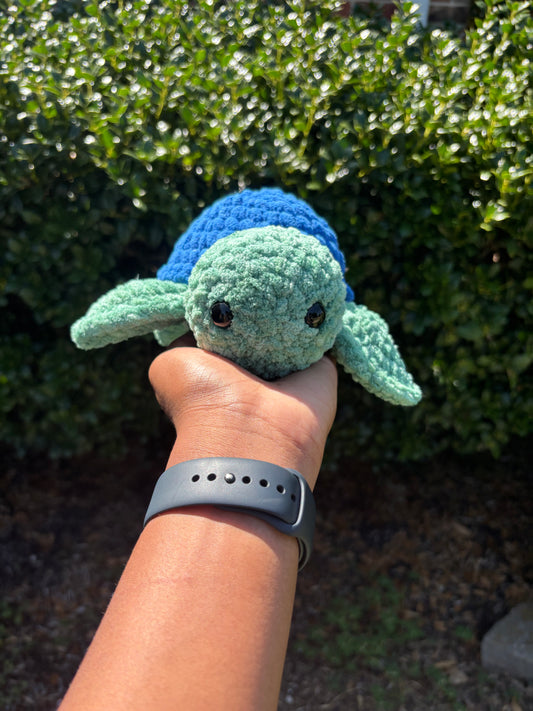 Mystical Green & Blue Turtle