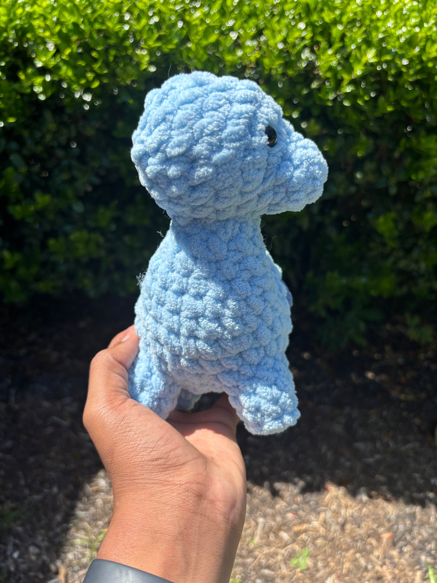 Blue Standing Dino